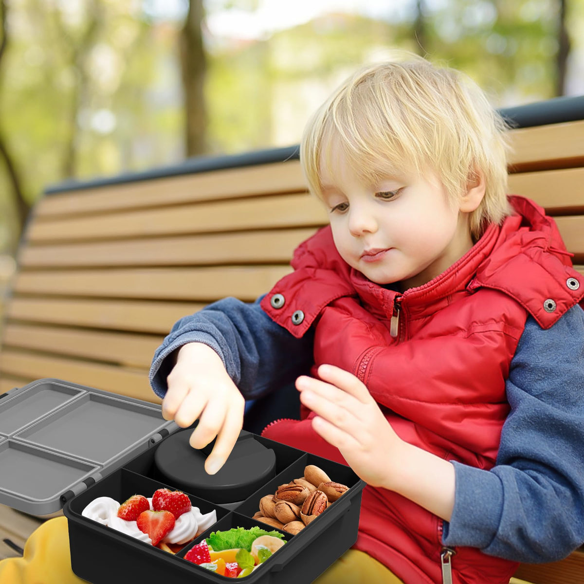 Aimsnk travel-friendly lunch set ideal for school or trips