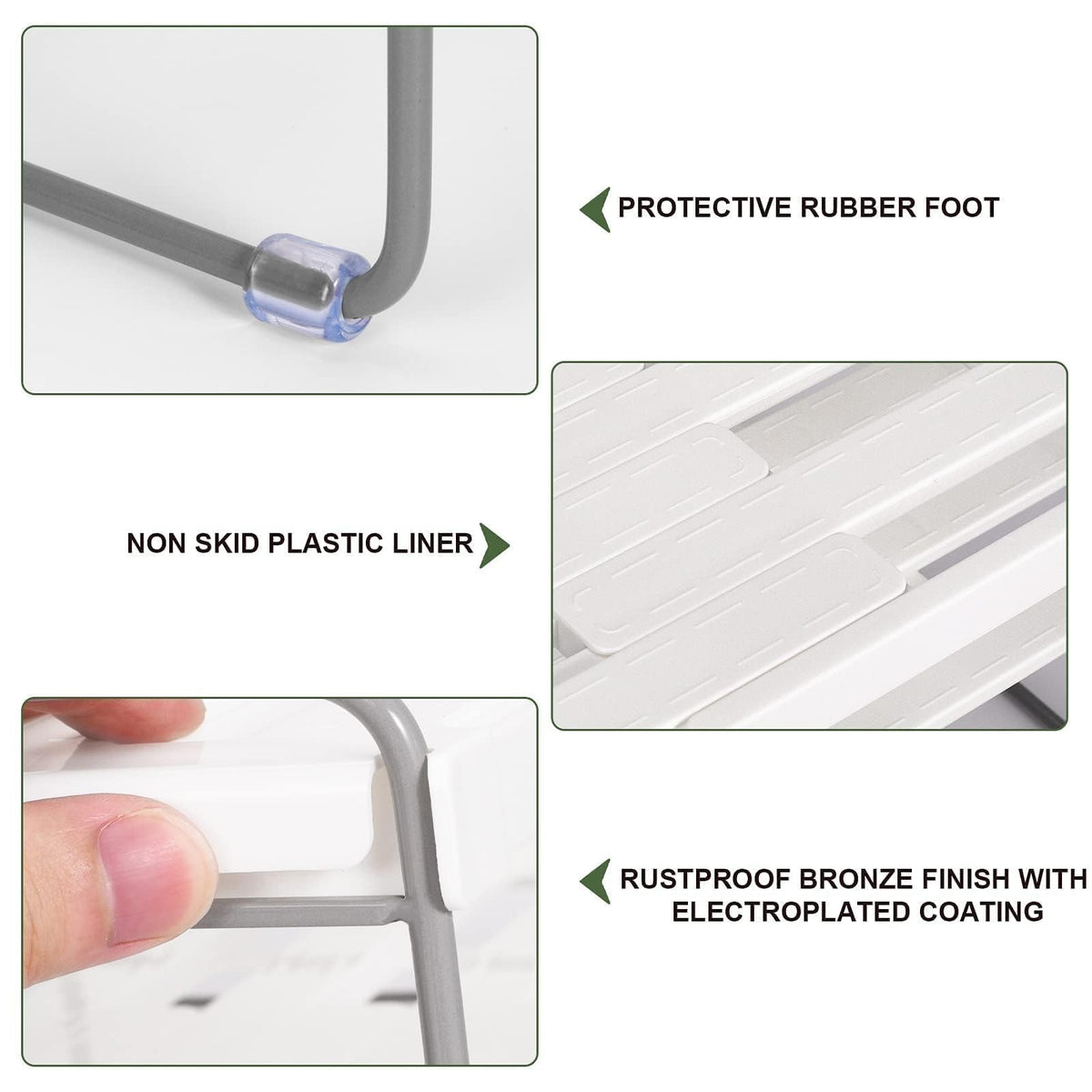 Aionvidas BPA-free plastic components ensure safe kitchen storage and long life