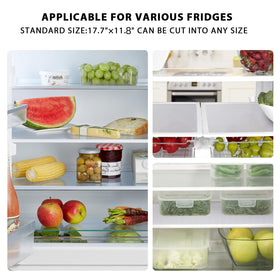 Aiosscd kitchen liners porous foam offer lightweight wipe-clean practicality.