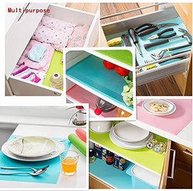 Aiosscd shelf liner cut-to-fit for customized drawers and cabinets
