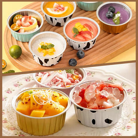 AiQiaoXin mini dessert cups ideal for creme brulee and small cakes.