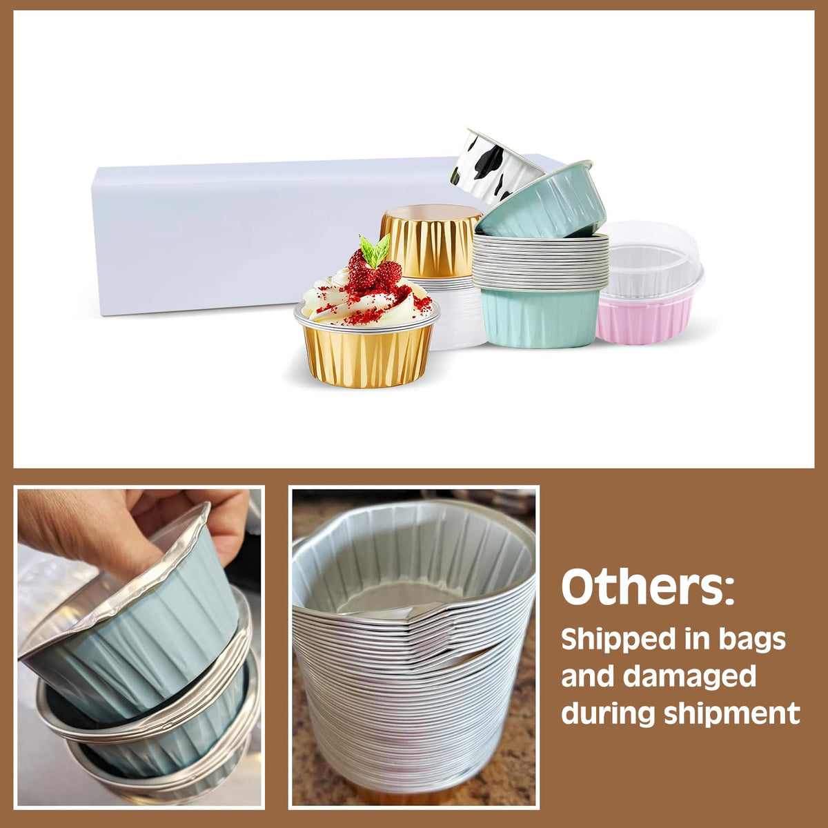 AiQiaoXin party favors-ready dessert cups for festive events.