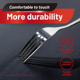 Airbin black PEVA material close-up highlights durable, waterproof protection.