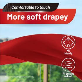 Airbin tablecloth saves cleanup time after meals and crafts