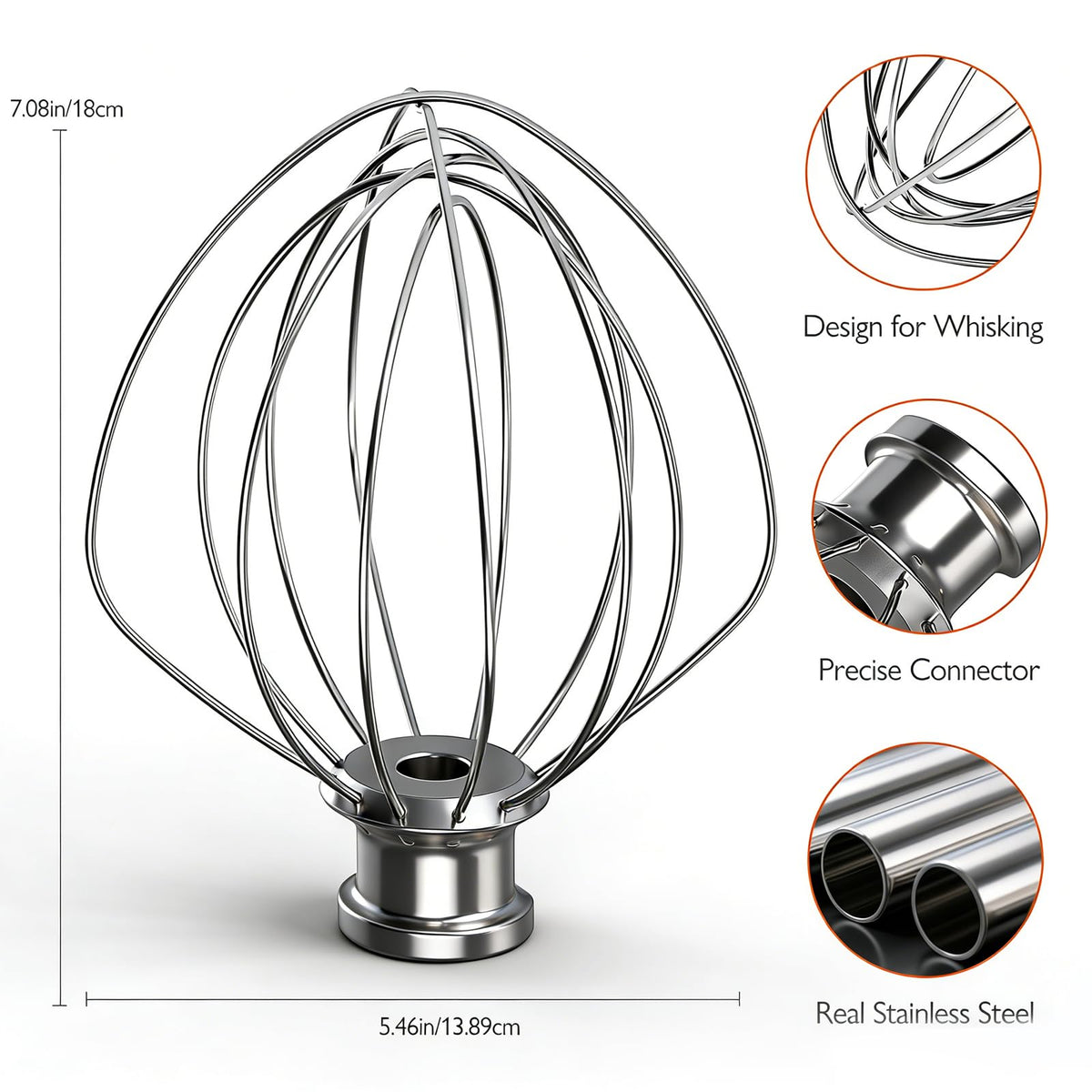 Airkitrep KN256WW compatibility with 5Plus and 6Quart bowls for versatile use.