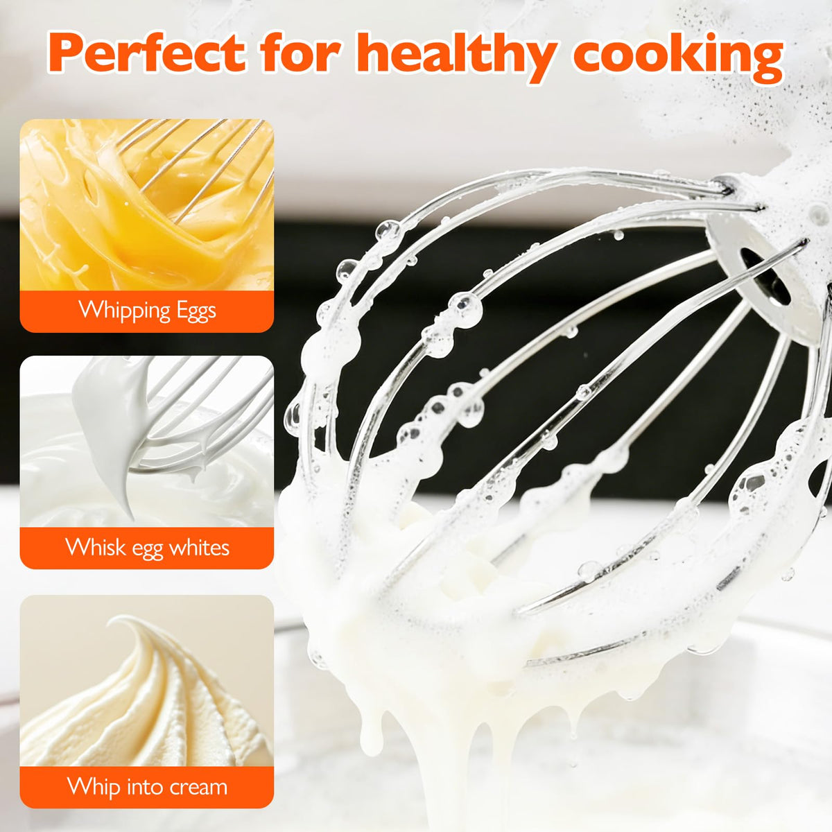 Airkitrep KN256WW food-grade 304 stainless steel wires resist rust and corrosion.