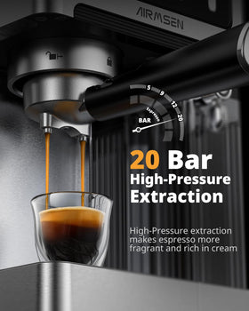AIRMSEN full touchscreen panel for quick drink selection