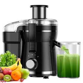 Airon juicer with 500W motor for fast, fresh juice at home.
