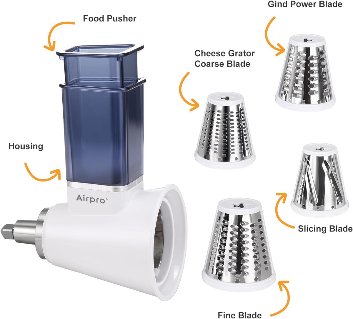 Airpro dishwasher-safe attachment simplifies cleanup after meals