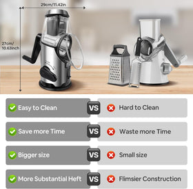 Airpro kitchen tool ideal for cheese, vegetables, and fruit prep.