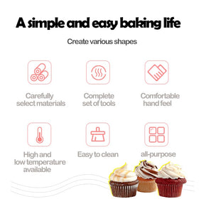 AISARCH beginner e-book guide for icing and decorating tips