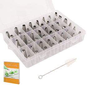 Organized AISARCH case keeps piping tips neatly stored and portable