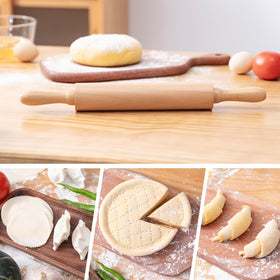 AISOSO versatile rolling pin suitable for fondant, pie crust, cookies and more