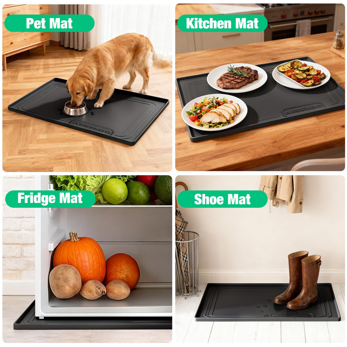 Aisslro easy-clean design simplifies rinsing, wiping, and quick drying.