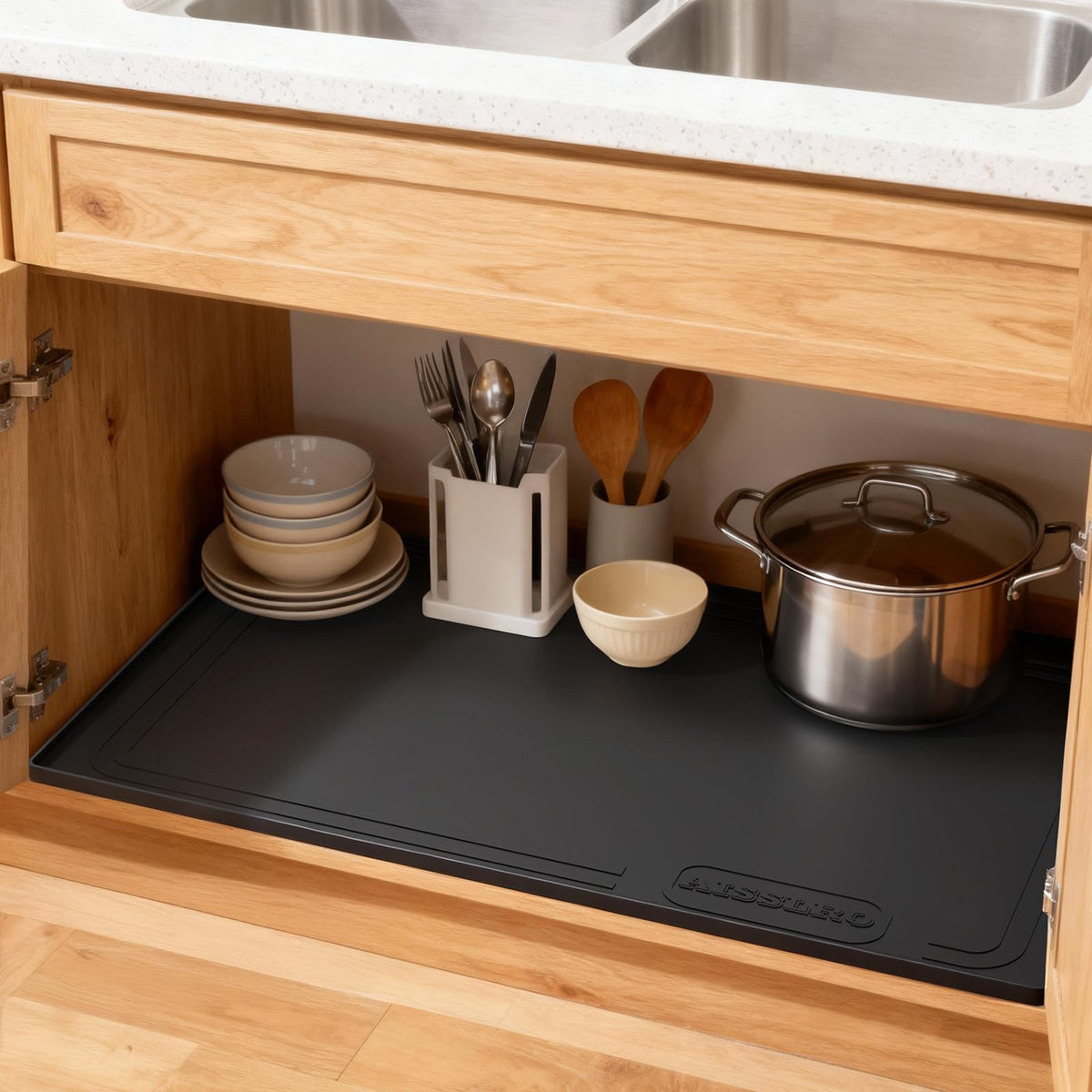 Aisslro large 34x22 size suits most cabinets for flat layouts.