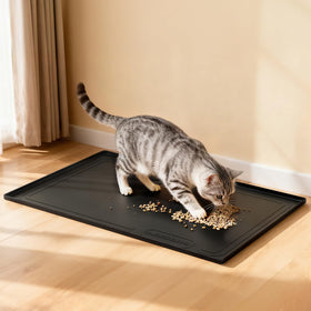 Aisslro non-slip backing keeps the mat in place during busy use.