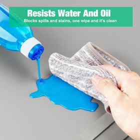 Aisslro raised-edge design contains liquids to keep cabinets dry