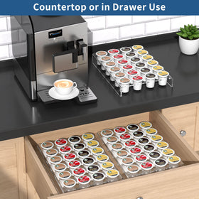 AITEE acrylic storage solution for kitchen or office spaces