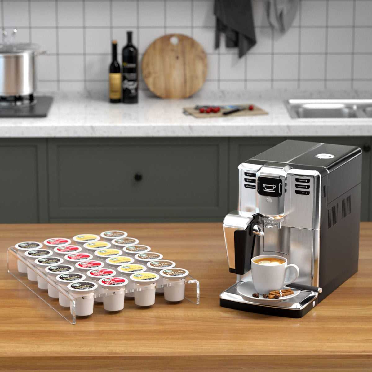 AITEE K Cup tray easy to wipe clean and maintain