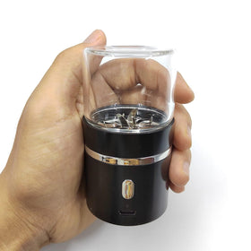 AiTURE Upgraded Mini Grinder in use during home meal prep.