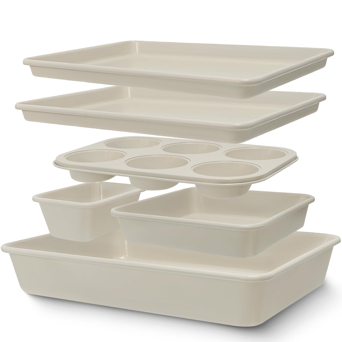 AIVIKI baking pans cookie sheet for even heat and easy release