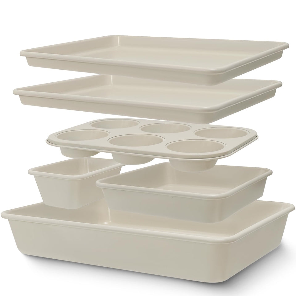AIVIKI baking pans cookie sheet for even heat and easy release