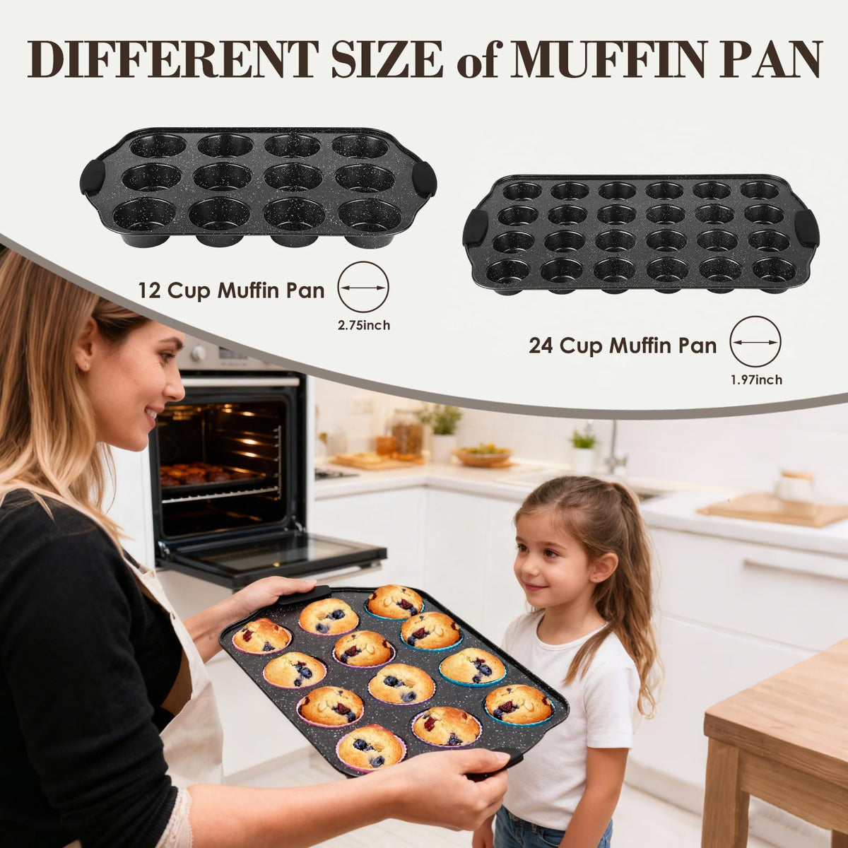 AIVIKI round cake pans enable even rise for layered desserts