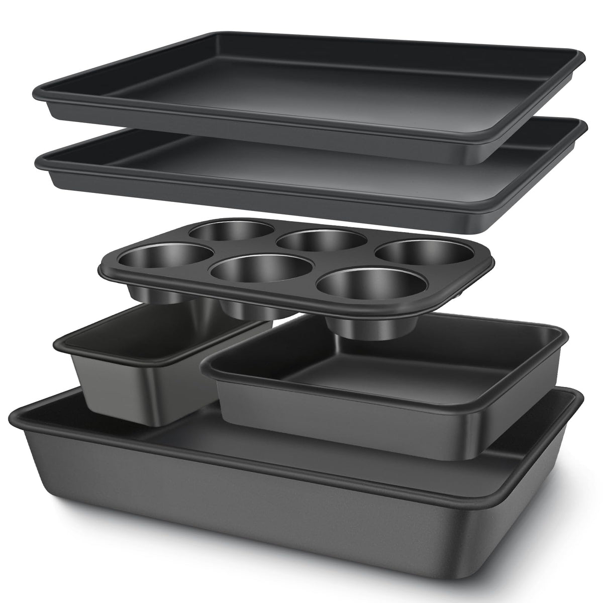 AIVIKI cookie sheets release cleanly for even browning in the oven