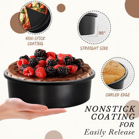 AIVIKI carbon steel bakeware delivers consistent heat for even browning