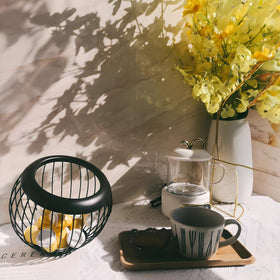 AIYICIII coffee bar accessories elevate decor while streamlining pod storage