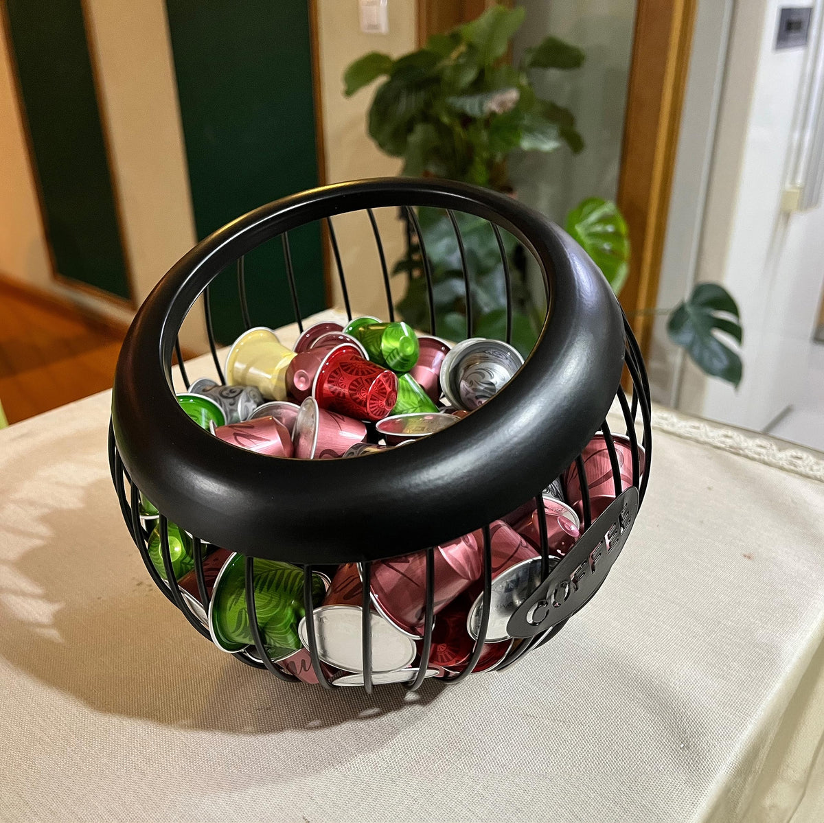 AIYICIII large capacity pod storage holds 30+ K-Cups or 40+ Vertuo pods