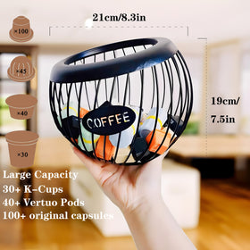 AIYICIII metal pods storage provides sturdy, long-lasting organization