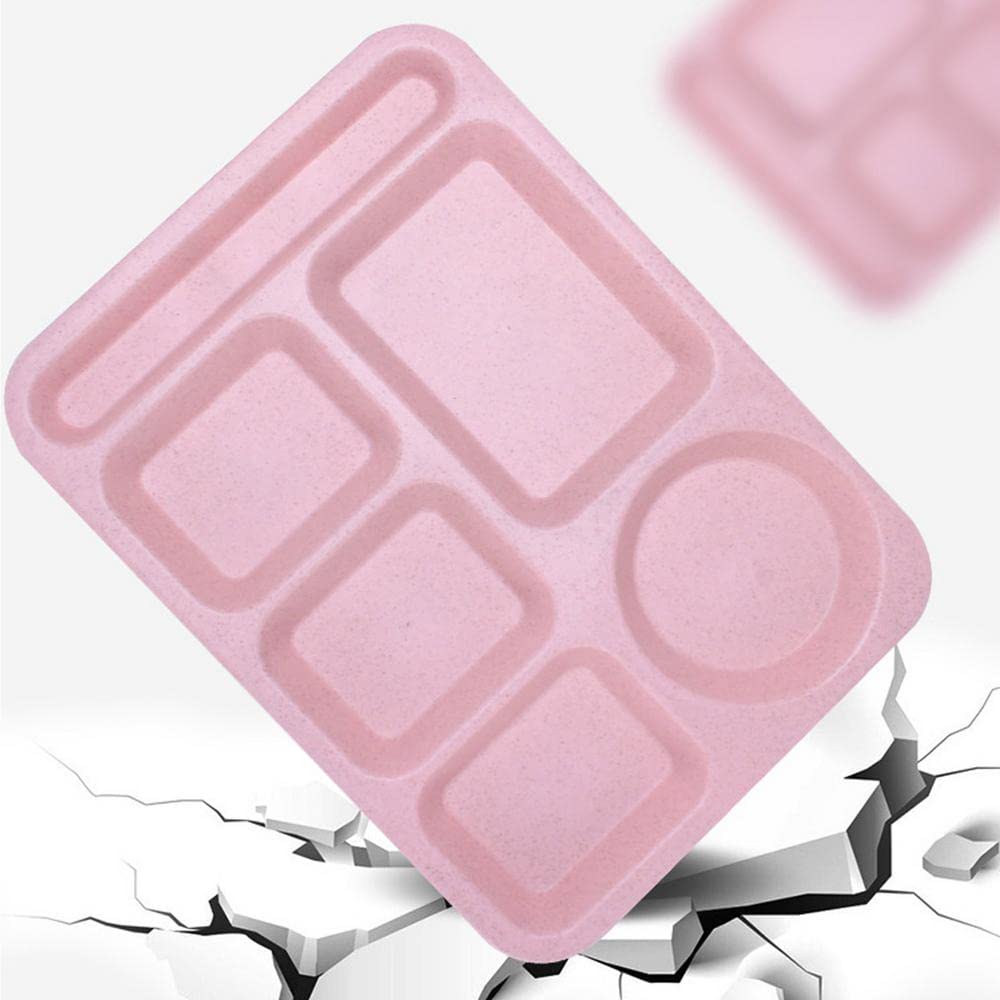AIYoo microwave-safe divided plate supports quick reheats up to 248℉.