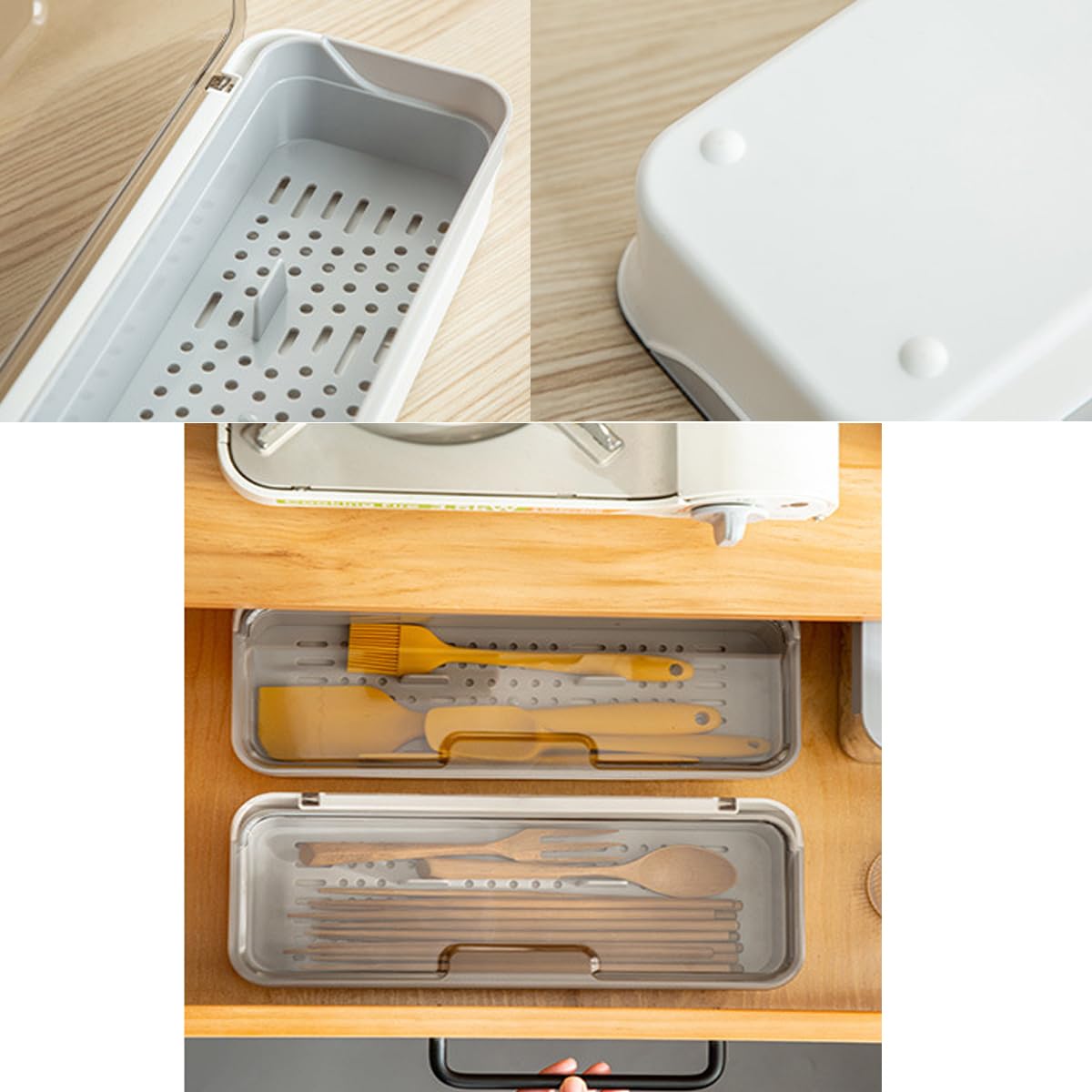 AIYoo dorm and picnic friendly organizer for compact spaces.