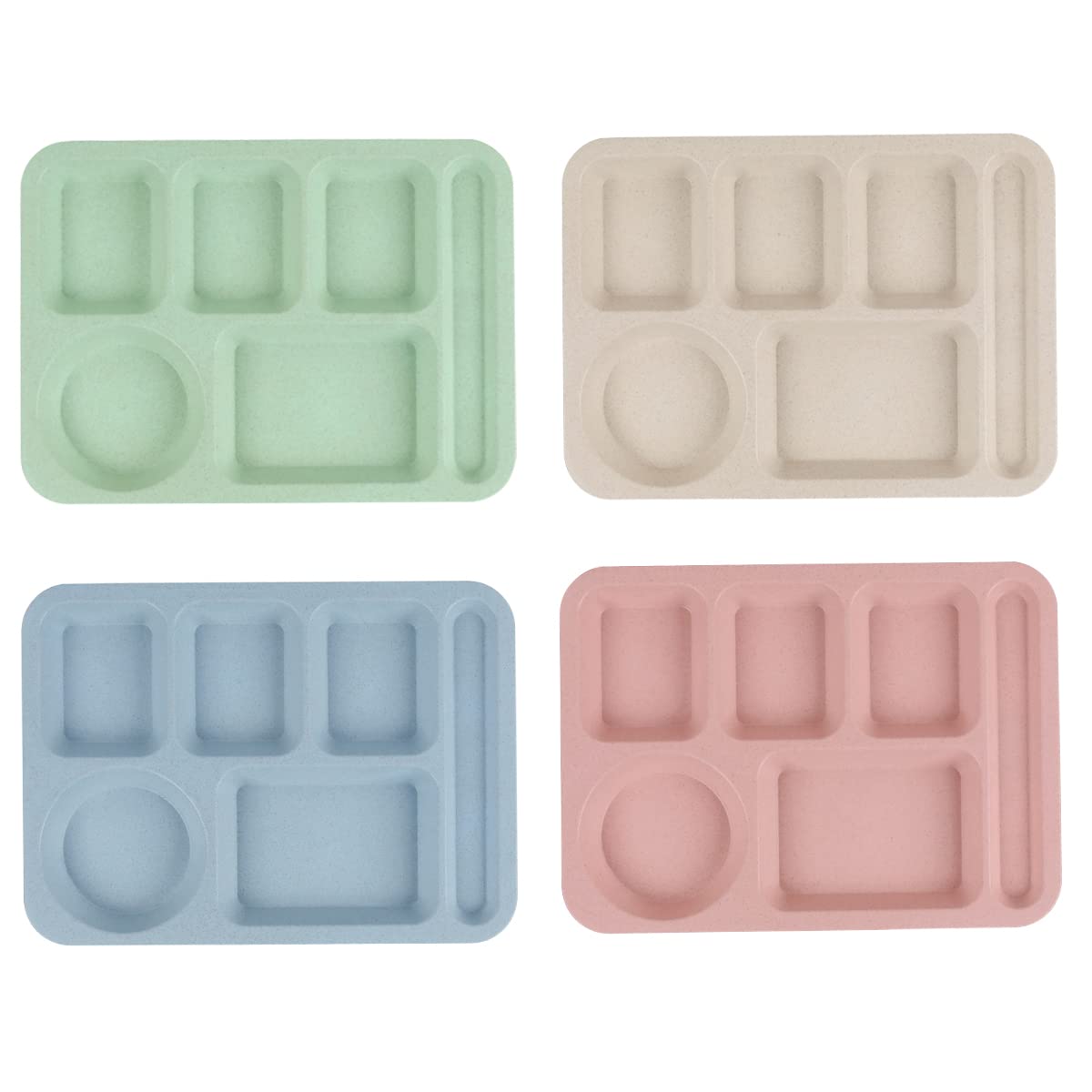 AIYoo large-portion plate accommodates pasta and salads.