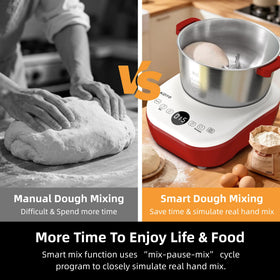 AIZIYO DoughChief ferment function maintains ideal warmth for reliable proofing.