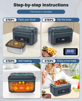 AIZOCO digital lock screen control prevents accidental presses.