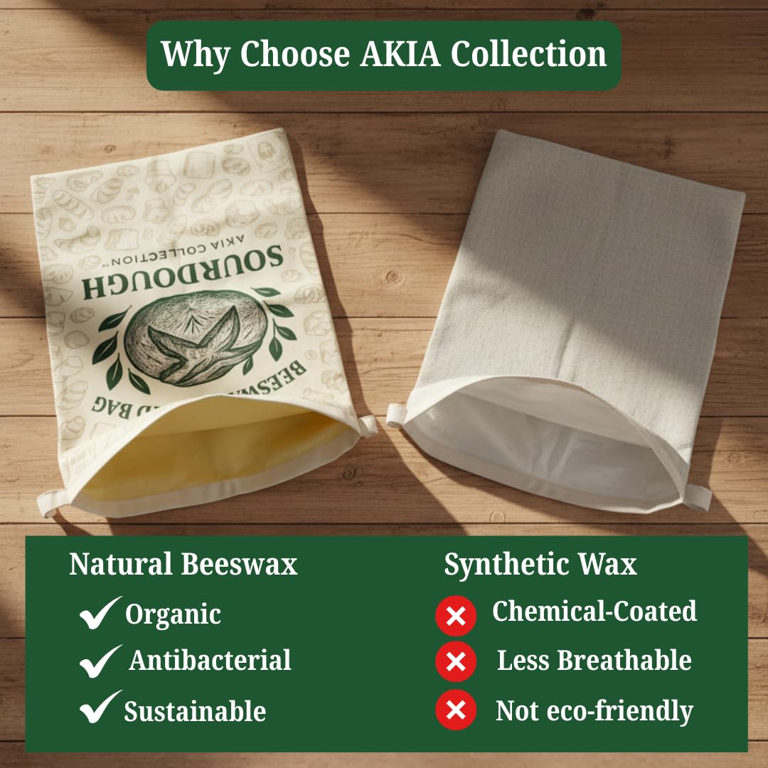 Akia Collection long baguette bag for intact crust