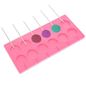 AKINGSHOP 50-pcs sucker sticks for easy candy making.