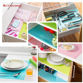 AKINLY washable fridge pads are reusable and quick to dry after cleaning.