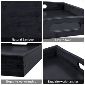 AKKAJJ tray with raised edges to prevent spills