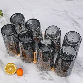 AKMQYM tumbler set suitable for restaurant, home, and party use.