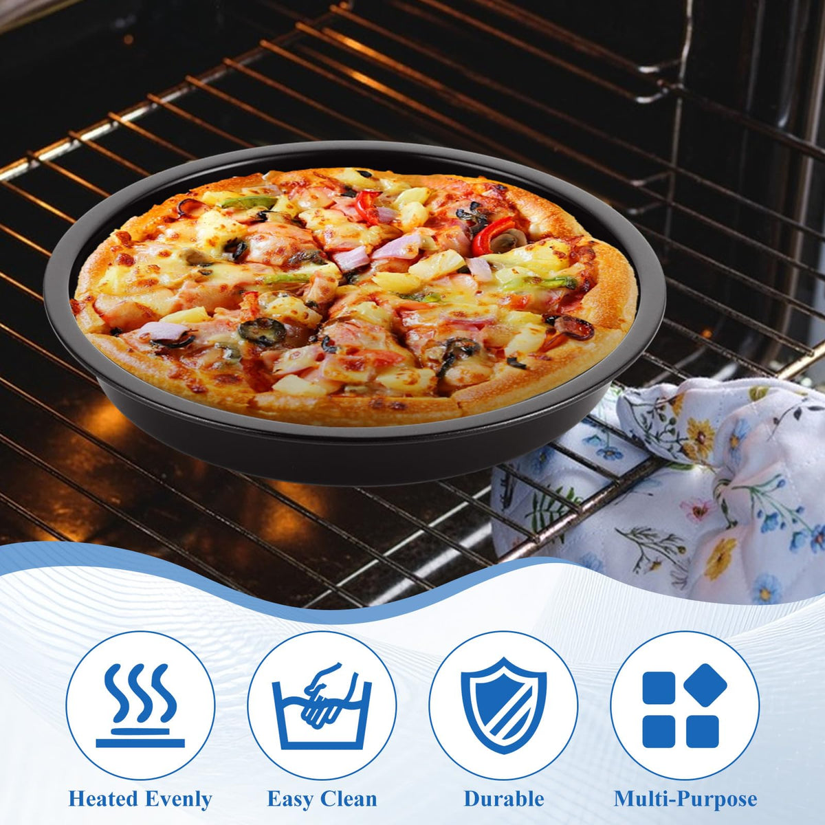 AKOLAFE heavy-duty carbon steel construction emphasizes durability and long life.