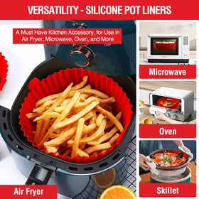 AKSDTH silicone liners designed for dishwasher safe cleaning