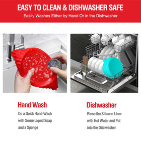 AKSDTH liners heat resistant up to 450F for versatile use