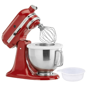 Akshin stainless steel bowl compatible with KitchenAid tilt-head mixers for Classic and Artisan series.