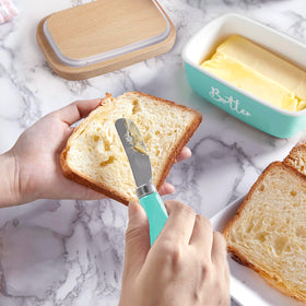 ALELION dishwasher-safe ceramic body with lead-free glaze for family use.