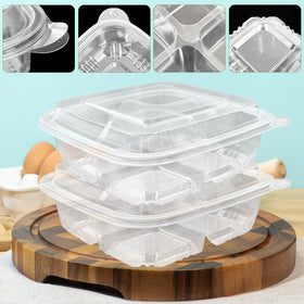 Alaeseje meal prep lunch box in four compartments helps balance portions