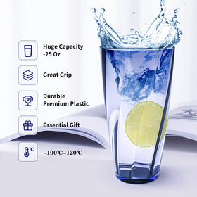 Alaiselit outdoor picnic tumbler blue, 25oz, great for terraces and adventures.