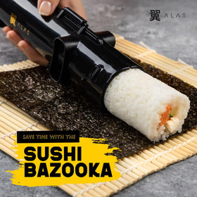 Alas dipping-plate-and-chopsticks: convenient serving and dipping at home.